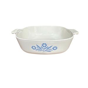 Corning Ware Vintage 60s‎ P-1-B Blue Cornflower 1 Quart Baking Dish Casserole